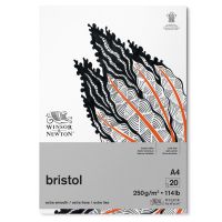 Blok Bristol 250 g, 20 ark Winsor & Newton - A4 21 x 29,7 cm