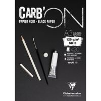 Blok CarbON – czarny papier - A3 29,7 x 42 cm