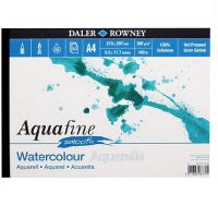 Blok Aquafine Smooth 300 g 12 ark Daler-Rowney - A4 21 x 29,7 cm