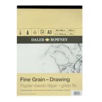 Blok fine grain – Drawing Daler-Rowney 120 g - A3 29,7 x 42 cm
