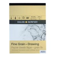 Blok fine grain – Drawing Daler-Rowney 120 g - A4 21 x 29,7 cm