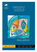 Blok malarski Happy Color 200g - A4 21 x 29,7 cm