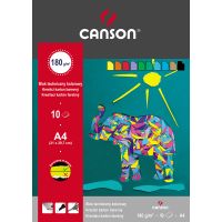 Blok techniczny kolorowy Canson 180g - 21x29,7cm (A4)