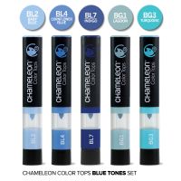 Nakładki Chameleon 5-Color Tops - Blue Tones Set