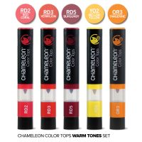 Nakładki Chameleon 5-Color Tops - Warm Tones Set