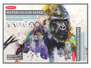 Blok akwarelowy Watercolour Pad 300 g Derwent - A3 29,7 cm x 42 cm