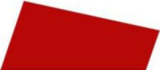 Pianka dekoracyjna EVA 20 x 30 cm - Czerwona
