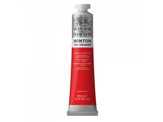 PROMO! Farba olejna Winton Oil Winsor & Newton 200 ml - 107 Cadmium Scarlet Hue