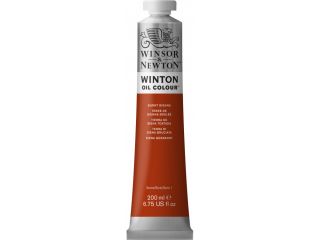 PROMO! Farba olejna Winton Oil Winsor & Newton 200 ml - 074 Burnt sienna