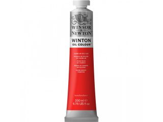 PROMO! Farba olejna Winton Oil Winsor & Newton 200 ml - 095 Cadmium red hue
