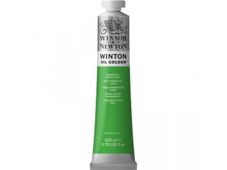 PROMO! Farba olejna Winton Oil Winsor & Newton 200 ml -  483 Permanent green light