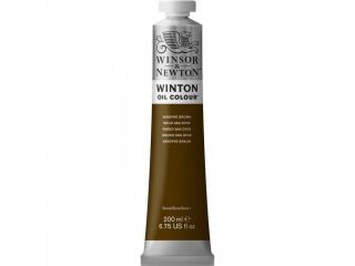PROMO! Farba olejna Winton Oil Winsor & Newton 200 ml - Vandyke brown