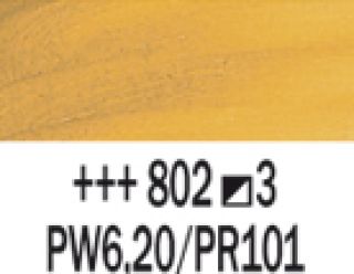 Farba olejna Talens Rembrandt 40 ml - S3 802 Złoty jasny