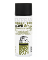 Gesso (grunt malarski)  Renesans 400 ml spray - Czarne