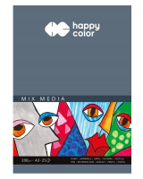 Blok Mix Media Happy Color 200 g 25 ark - A3 29,7 × 42 cm