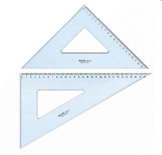 UNI trójkąt Arda - komplet 2 ekierek - 70330SS - 30 cm