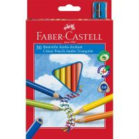Kredki Jumbo Triangular Faber-Castell - 30 kolorów