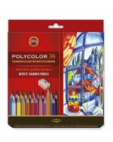 Kredki Polycolor opakowanie tekturowe Koh-I-Noor - 3835 - 36 kolorów