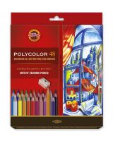 Kredki Polycolor opakowanie tekturowe Koh-I-Noor - 3836 - 48 kolorów