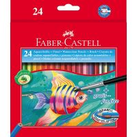 Kredki akwarelowe Rybka Faber-Castell - 24 kolory