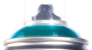 Farba akrylowa w sprayu Liquitex aerosol 400 ml - 0317 Phthalocyanine green (blue shade) transparent