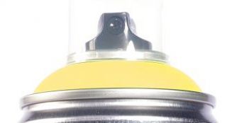 Farba akrylowa w sprayu Liquitex aerosol 400 ml - 0981 Fluorescent yellow