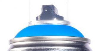 Farba akrylowa w sprayu Liquitex aerosol 400 ml - 0984 Fluorescent blue