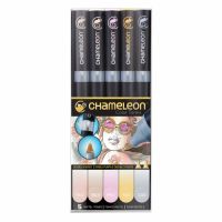 Zestaw 5 markerów Chameleon Pen - Pastel tones
