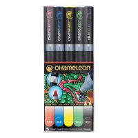 Zestaw 5 markerów Chameleon Pen - Primary tones