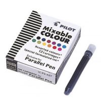Naboje do pióra Pilot Parallel Pen - 12 szt - mix kolorów