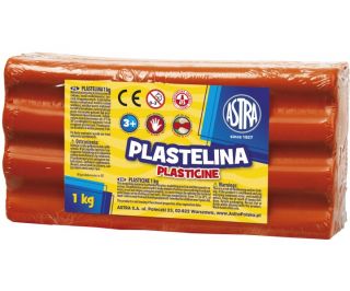 Plastelina Astra 1kg - czerwona
