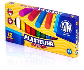 Plastelina Astra  - 12 kolorów
