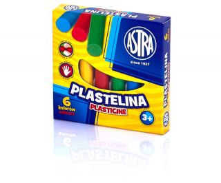 Plastelina Astra  - 6 kolorów