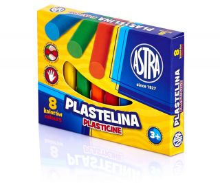 Plastelina Astra  - 8 kolorów