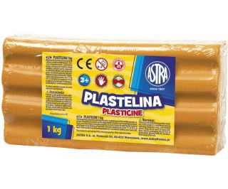 Plastelina Astra 1kg - pomarańczowa