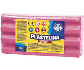 Plastelina Astra 1kg - jasno różowa