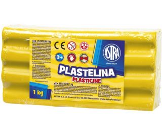 Plastelina Astra 1kg - żółta