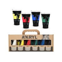 Zestaw farb Akryl Renesans  - 6 x 100 ml