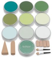 PanPastel zestaw 10 kolorów - Greens